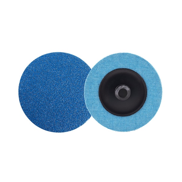 Superior Abrasives QUICK CHANGE DISC ZIRCONIA GRINDING AID SELECT 3" TYPE-R 80grit A026725 - main