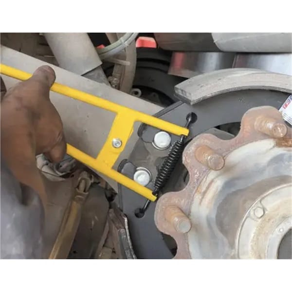 Lisle Truck & Trailer Brake Spring Tool, Yellow 39980 - main