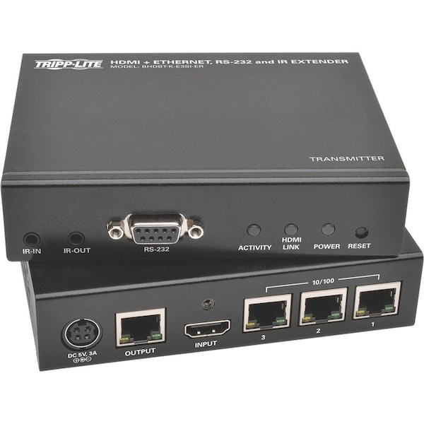 Tripp Lite HDBASET HDMI OVER CAT5/6/6A EXTENDER KIT ETHERNET/SERIAL/IR 150M BHDBT-K-E3SI-ER - main