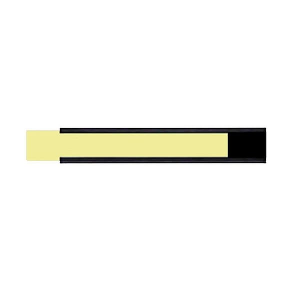 Magna Visual Magnetic Cardholders, 1 in. x 6 in., PK10 MCH-12-6-0P - main