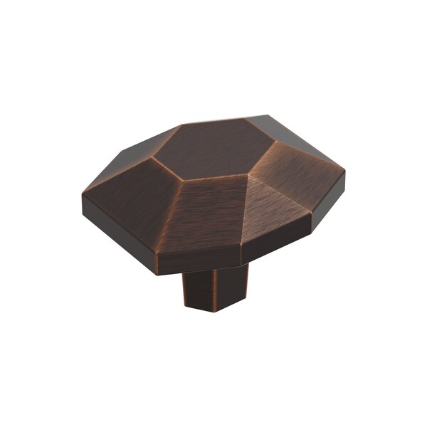 Amerock St. Vincent 1-5/8 inch 41mm Length Oil-Rubbed Bronze Cabinet Knob BP36641ORB - main