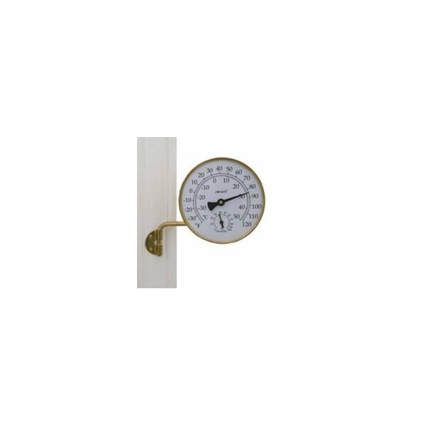 Conant Custom Brass Vermont Weather Station Living Finish Brass TH6LFB - main