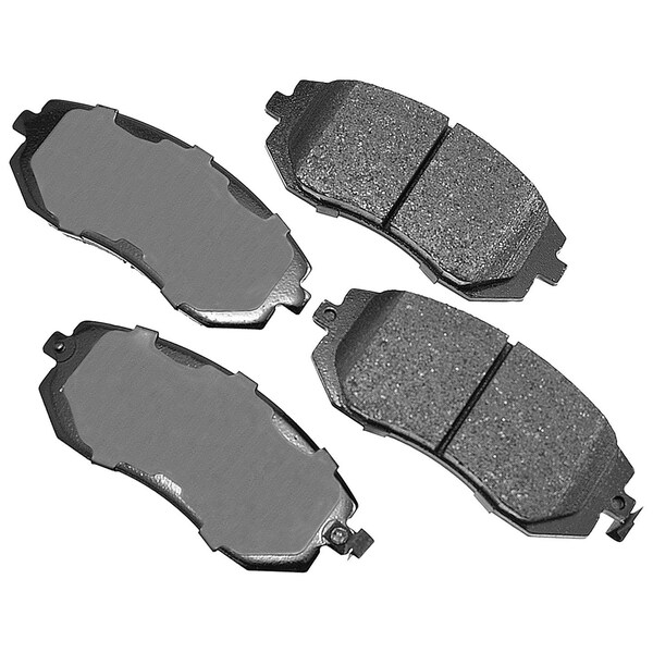 Akebono 02-10 Saab/Sub-9-2X/Baja/Forester/Imp-Fr Proact Disk Pad, Act929 ACT929 - main