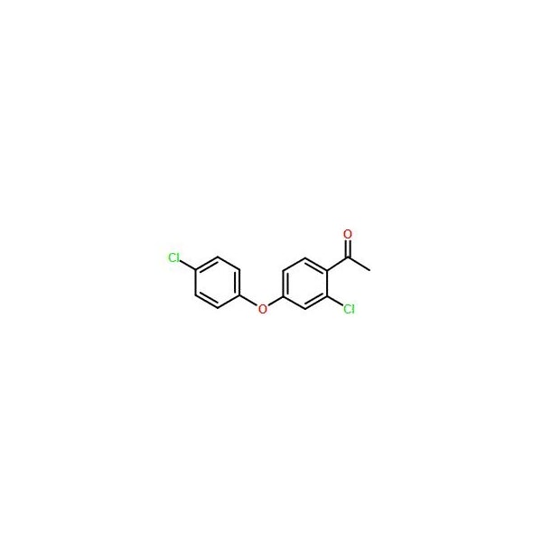 Ak Scientific 2'-Chloro-4'-(4-chlorophenoxy)acetophenone (100g), CAS 119851-28-4 G748-100g - main