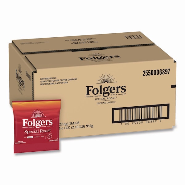 Folgers Coffee Packs, Special Roast, PK42 2550006897 - main
