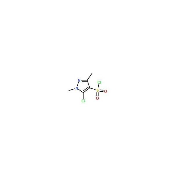Ak Scientific 5-Chloro-1, 3-dimethyl-1H-pyrazole-4-sulfonyl chloride (5g), CAS 88398-93-0 1755AF-5g - main