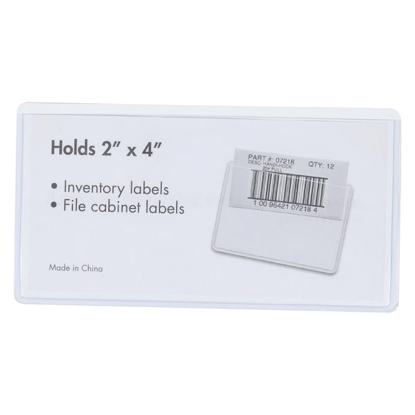 Zoro Select Magnetic Label Holder, 2 x 4 In, PK100 10E823 - main