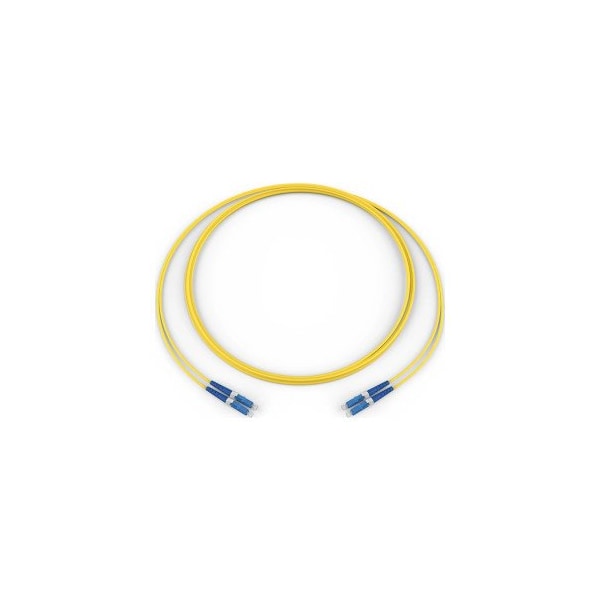 Corning Fiber Optic Jumper, Two Fiber Single-mode OS2 2.0MM ZIPCORD LC /LC 3 Me 040402G5120003M - main