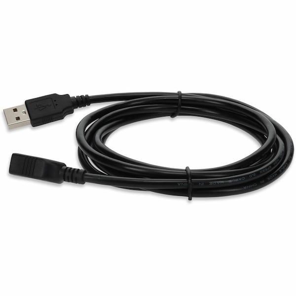 Add-On Addon 30Ft Usb 2.0 (A) Male To Usb 2.0 (A) Female Black Active USBEXTAA30 - main