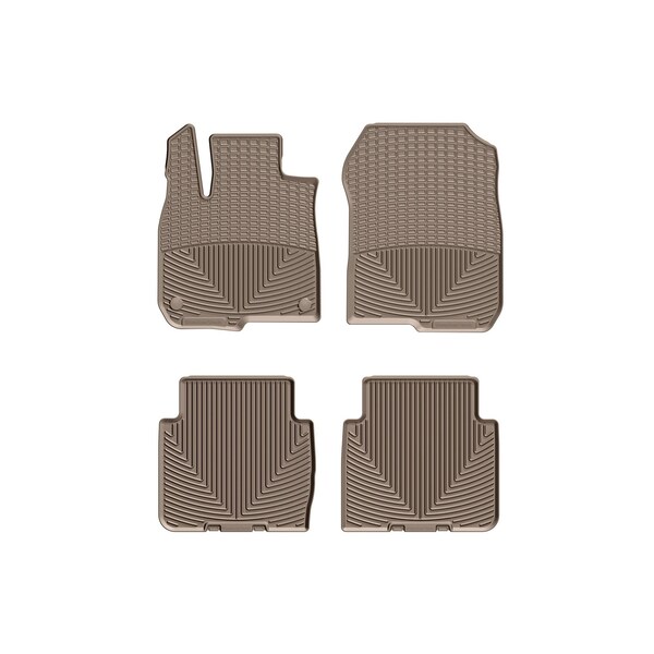Weathertech Tan, Front and Rear All Weather Floor Mats W419TN-W420TN - main