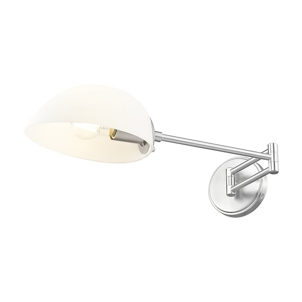 Z-Lite Breton Brushed Nickel 1 Light Wall Sconce 3048S-BN - main