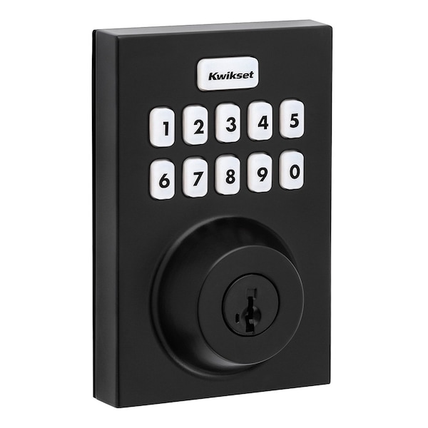 Kwikset Keypad Deadbolts Matte Black HC620CNTZW700LR-514S - main