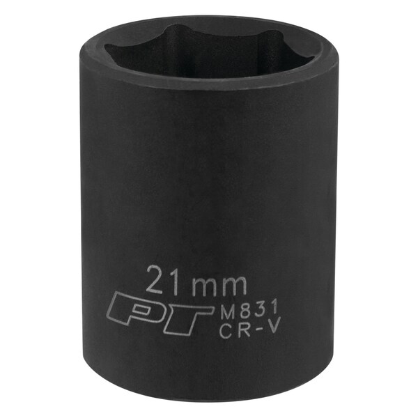 Performance Tool 1/2 In Dr. Impact Socket 21Mm Socket Imp 21Mm, M831 M831 - main