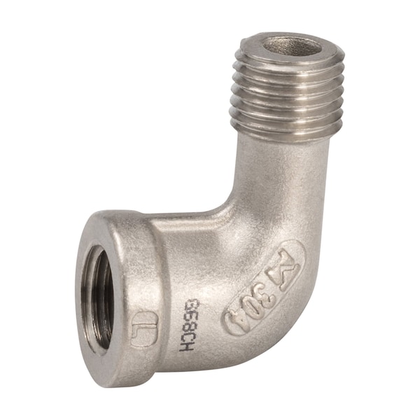 Proline Series Stainless Steel 304 1/4-in MIP x FIP 90 Degrees Street Elbow SF-739 - main