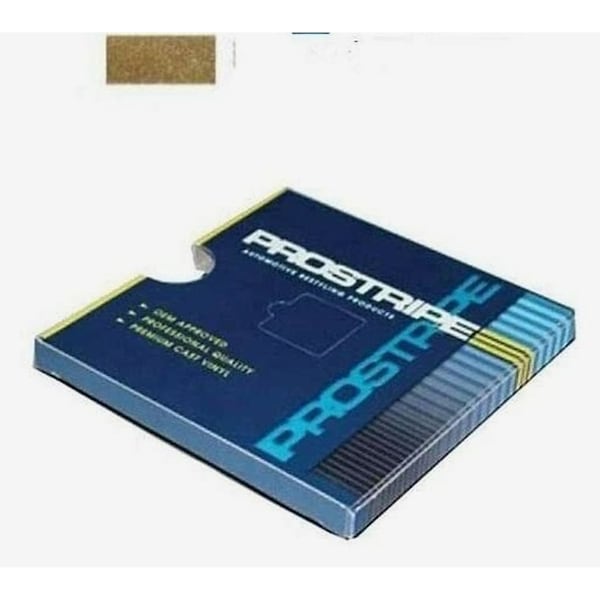 Prostripe Single Color Solid Striping Tape, 150 ft x 1/2 in, Gold Metallic R53216 - main