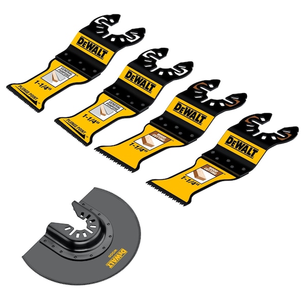 Dewalt Oscillating Tool Blade Set, Bi-Metal DWA425SET - main