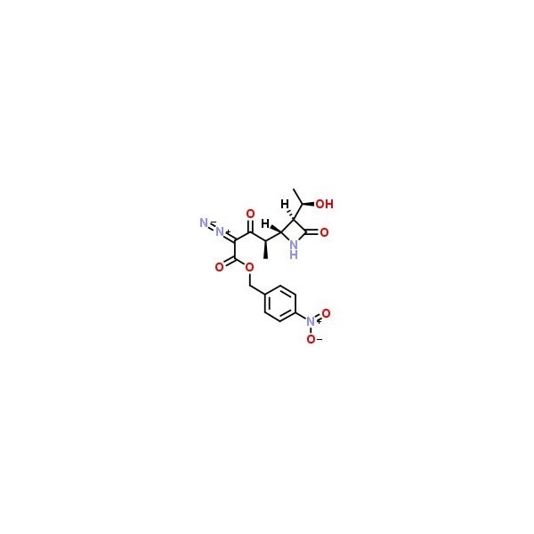Ak Scientific 4-Nitrobenzyl (R)-2-diazo-4-((2R, 3S)-3-((R)-1-hydroxyethyl)-4-oxoazetidin-2-yl)-3-oxopentanoate (1g B526-1g - main