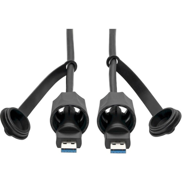 Tripp Lite USB 3.0 SUPERSPEED A/A CABLE FOR USB 3.0 ALL-IN-ONE KEYSTONE/PANEL MO U325-010-IND - main