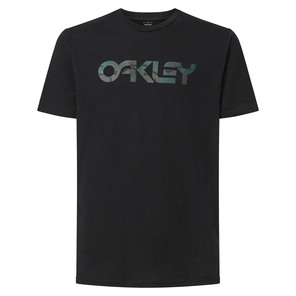 Oakley XXL Short Sleeve Men's Crew Neck Black and Camo Mark II Tee 2.0 Tee Shirt FOA404011-93W2X - main