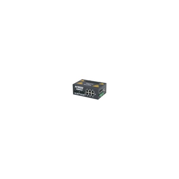 Red Lion Controls 8-Port Industrial Unmanaged Ethernet Switch, ST Fiber 508FX2-ST - main