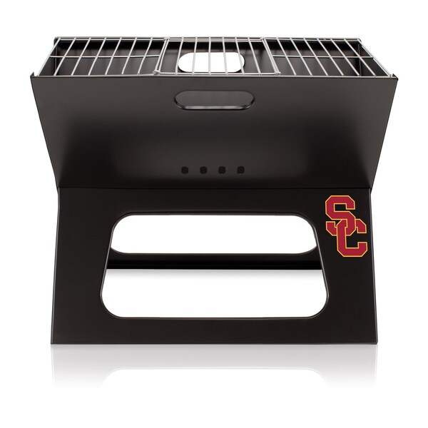 Picnic Time Family Of Brands NCAA USC Trojans X-Grill Portable Grill - Camping Grill 775-00-175-094-0 - main