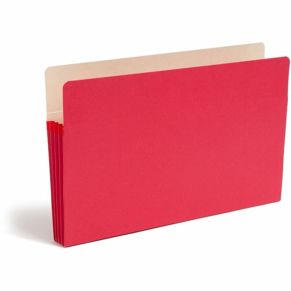 Smead Colored File Pockets, Red, 25PK SMD74231 - main