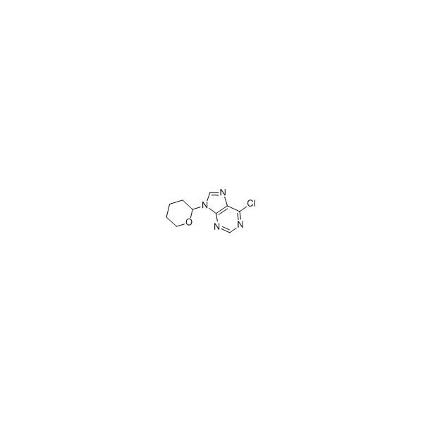 Ak Scientific 6-Chloro-9-(tetrahydropyran-2-yl)purine (100g), CAS 7306-68-5 W8135-100g - main