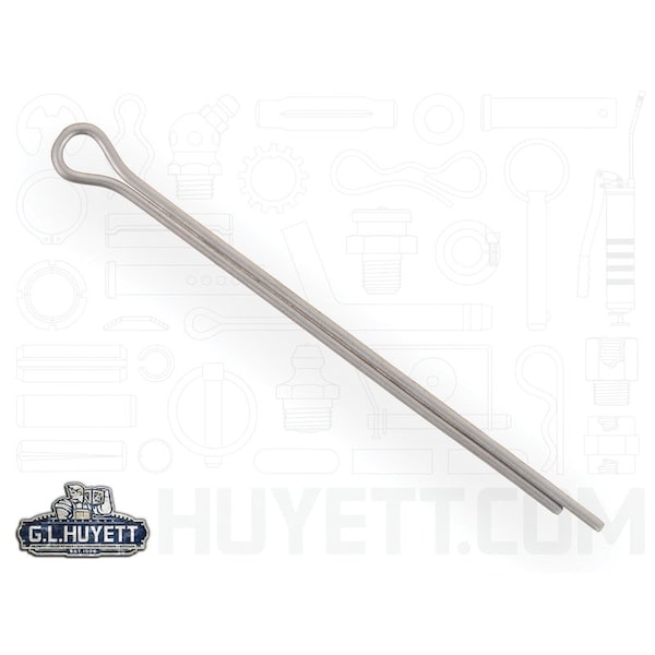 Huyett Cotter Pin, 300 Stainless Steel, 0.062 in Dia x 1.250 in Effective Length CPS-062-1250 - main