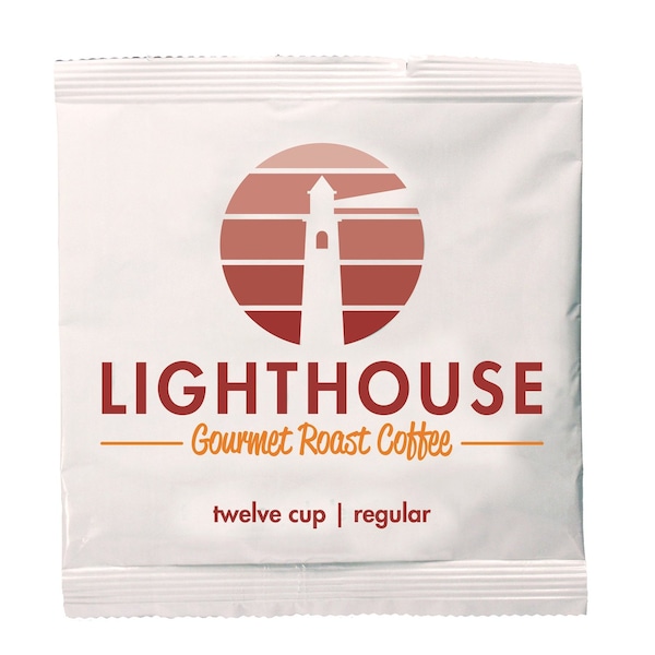 Diplomat Coffee Reg Coffee Lighthouse 1012 Cup 200cs, 200PK C-CF-LH-12R - main