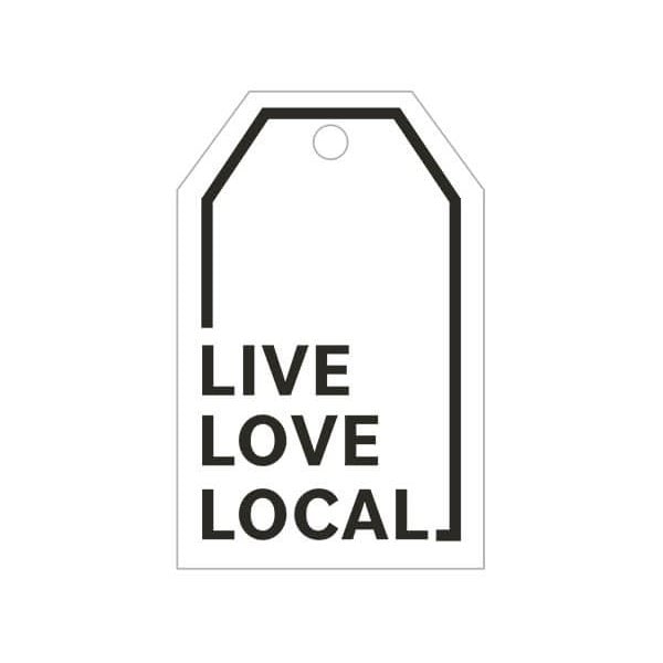 Nashville Wraps Live, Love, Local Gloss Printed Gift Tags, 2.25X3.5, 50PK PTLLL - main