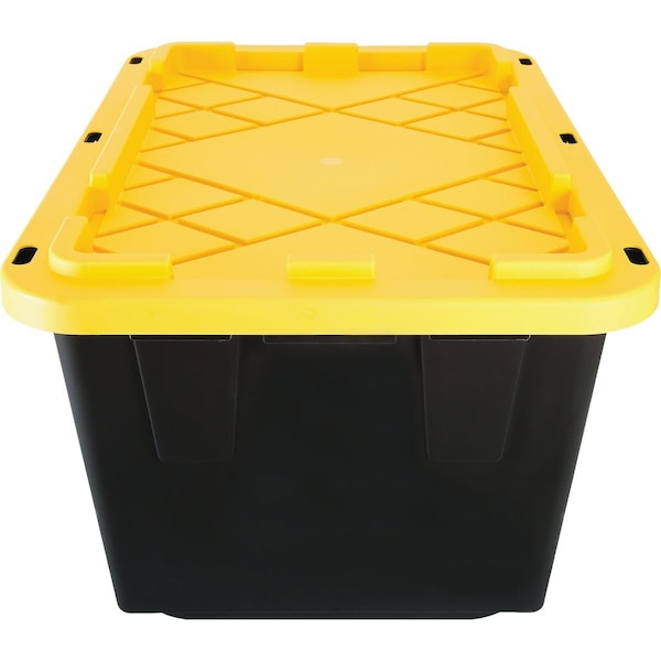 Durabilt 27 Gal. Black/Yellow Tote 4427BKYL.36 - main