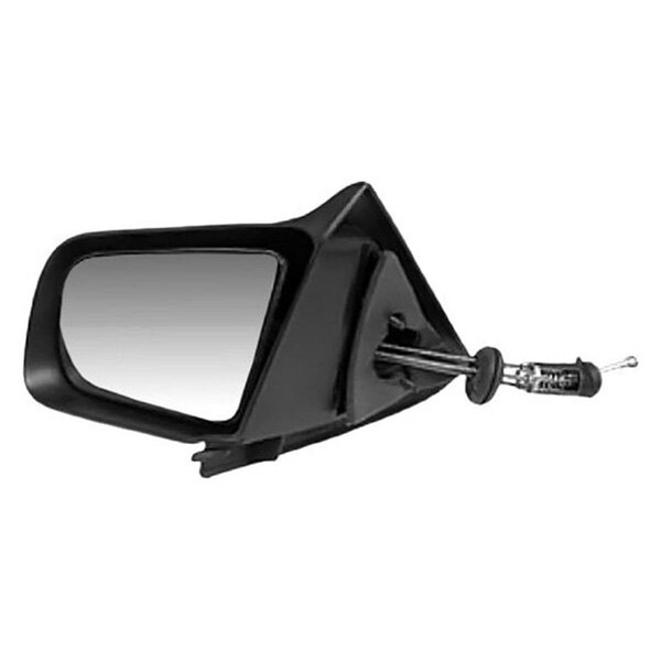 Sherman Parts LH Door Driver Side Window Power View Mirror for 1987-1993 Ford Mustang SHE473-320L - main