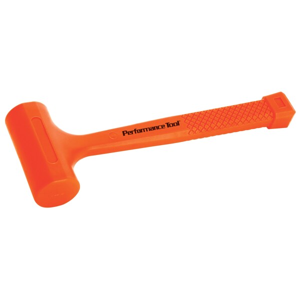 Performance Tool 16 Oz. Hi-Viz Dead Blow Hammer 11.9 in. Handle PMM7216 - main