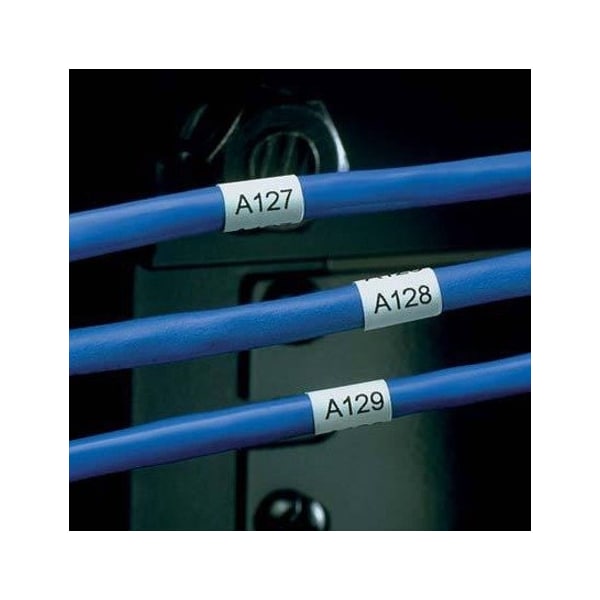 Panduit ThermTrans, Non-laminated Label, Vinyl Cloth, N100X175CBT, PK 2500 N100X175CBT - main