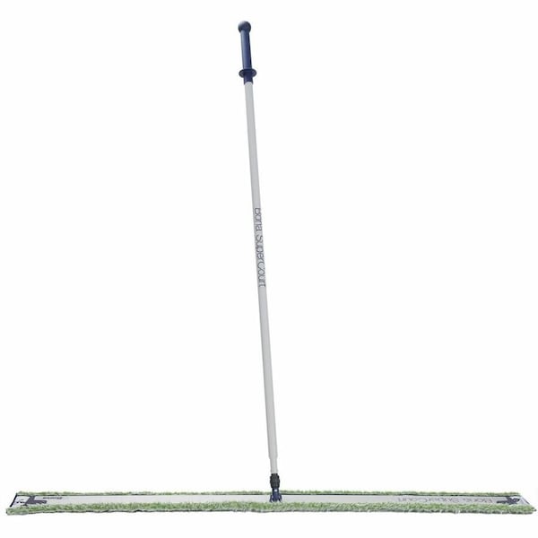 Bona Flat Mop Pad, Hook-and-Loop Connection, Blue, Microfiber WM710013471 - main