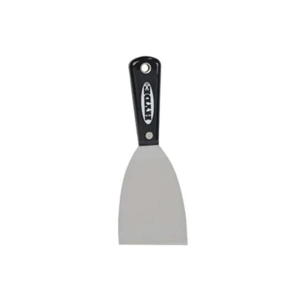 Hyde Carbon Steel Black & Silver Joint Knife 3", Ideal for Applying, Smoothing Compounds, and Taping Jo 2350 - main