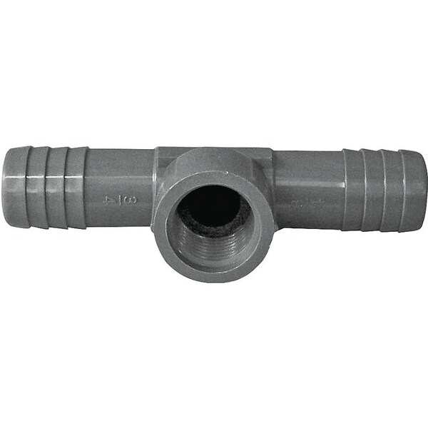 Boshart Industries Tee Pp 1x1x1/2in Poly Blk UPVCFRT-101005 - main