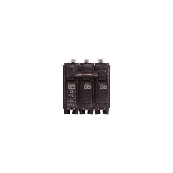 Ge Miniature Circuit Breakers MCBs 3P 70A 120V THQB32070 - main