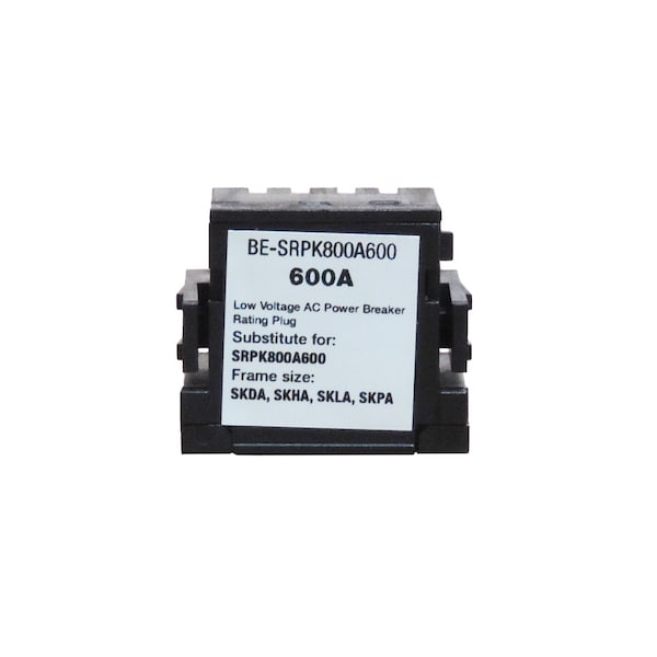 Brah Electric , replacement Spectra rating plugs rated for 600A, 800A sensor - SKDA, SKHA, SKLA, SKPA BE-SRPK800A600 - main