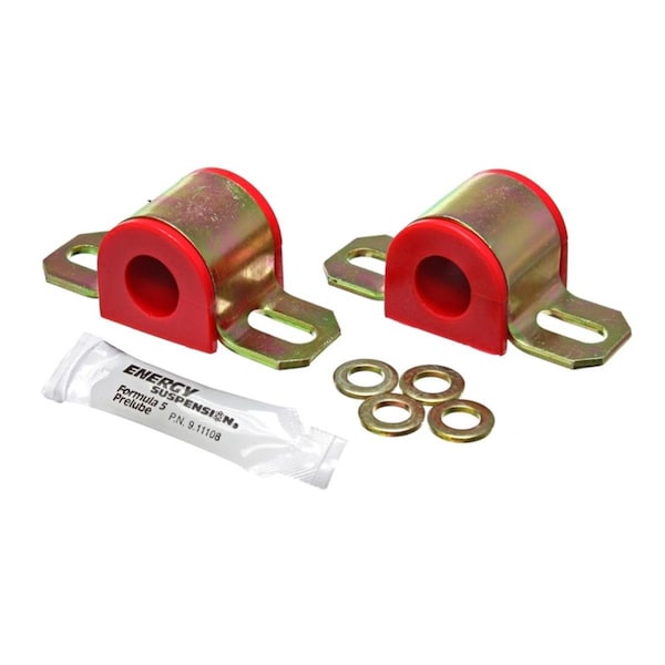 Energy Suspension 20 mm Universal Non-Greasable Sway Bar Bushings - Red 9.5124R - main