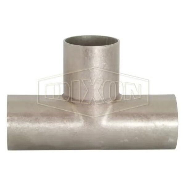 Dixon Weld Tee, Long, Series: B7W, Fitting/Connector Type: Tee, 1 in Nominal Size, 0.065 in Thickness, 304 B7W-G100U - main
