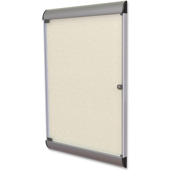 Ghent Enclosed Bulletin Board 42-1/8x27.75", 1 Door SILH20412 - main