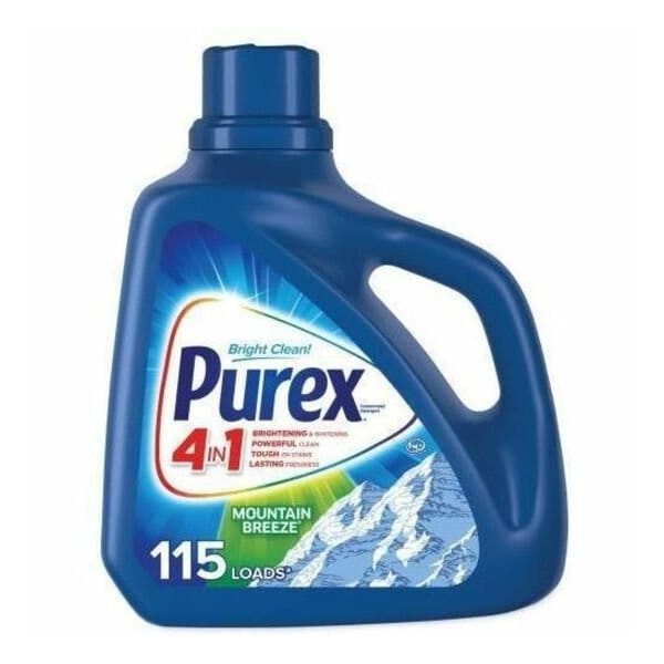 Purex Laundry Detergent, 150 oz Bottle, Liquid, Mountain Breeze 2420005016 - main