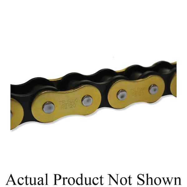 Tsubaki Titan Plain chain, 100 ft OAL, 5/8 in Pitch, 0.4 in Dia x 3/4 in W Roller 50TTR100 - main