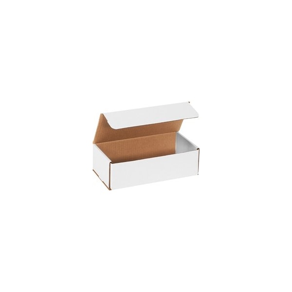 Bubblefast 50-10 x 5 x 3'' White Corrugated Mailers, 50PK BFM1053 - main