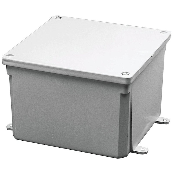 Carlon Electrical Box, Junction Box Type, PVC, Square Shape E989R - main