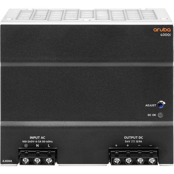 Hpe 480W Power Supply - DIN - 54 V DC Output JL820A - main