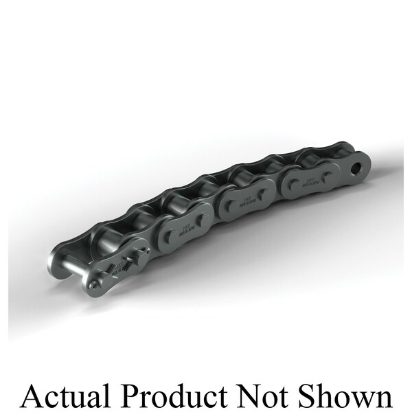 Hkk Chain Riveted Side Bow Roller chain, 10 ft OAL, 1 in Pitch, 5/8 Dia x 5/8 in W Roller RC080RSB - main