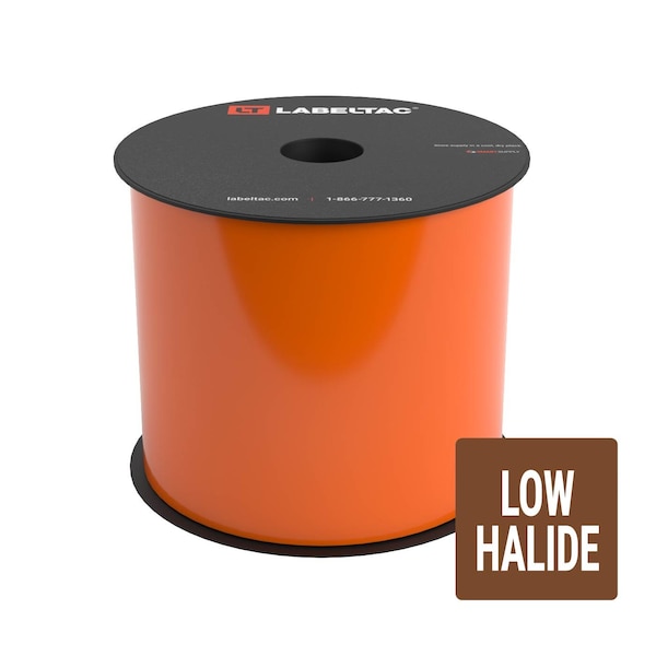 Labeltac Low Halide Supply 4in x 150ft LT4/Pro X, Orange LT406LH - main