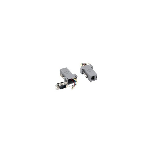 Swe-Tech 3C Modular Adapter, Gray, DB9 Male to RJ12 Jack FWT31D1-16210 - main